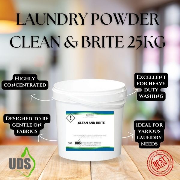 Buy Laundry Powder Clean & Brite 25kg Sydney and Melbourne