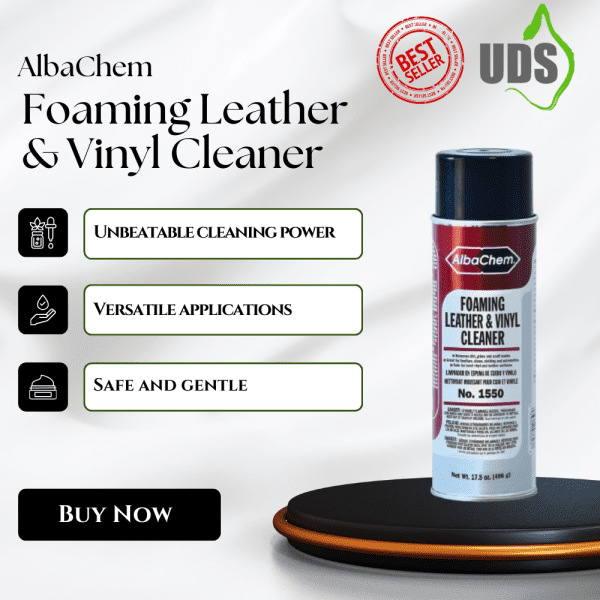 Buy commercial AlbaChem Foaming Leather & Vinyl Cleaner