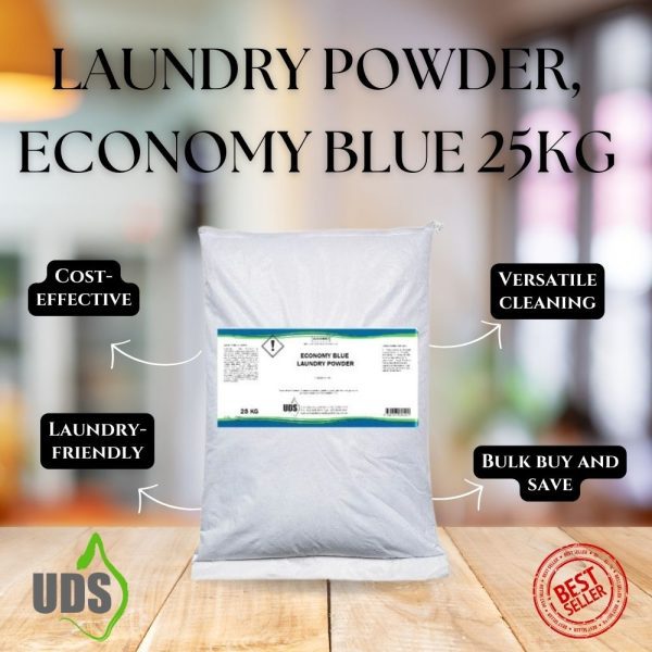 Buy commercial laundry products Laundry Powder Economy Blue 25kg