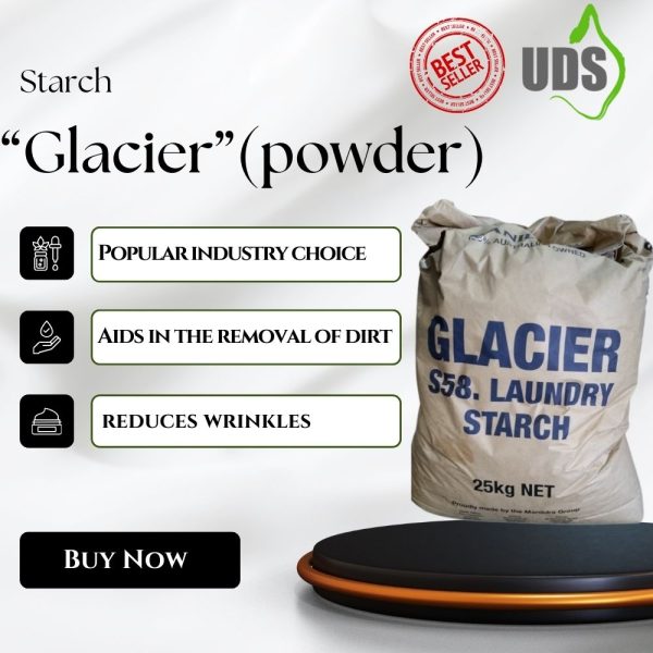 Buy commercial laundry products Starch “Glacier” (powder)