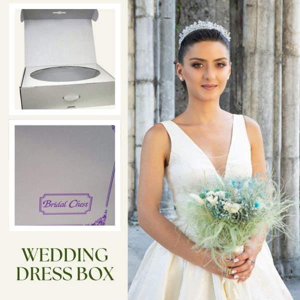 Wedding dress storage box